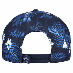 Dallas Cowboys New Era Palm Print A-Frame 9FIFTY Snapback Hat Navy | NFL