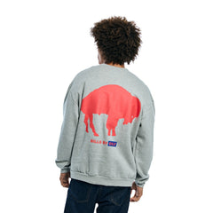 Buffalo Bills Golf Wang Unisex Sweatshirt Heather Gray | NFL
