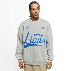 Detroit Lions Golf Wang Unisex Sweatshirt Heather Gray | NFL