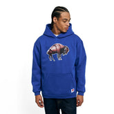 Buffalo Bills Golf Wang Unisex Cutout Hoodie Royal | NFL