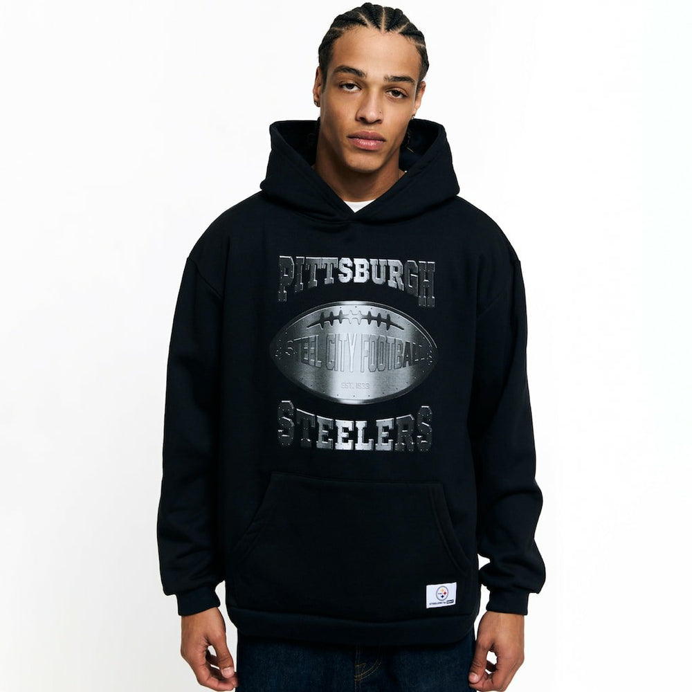 Pittsburgh Steelers Golf Wang Unisex Cutout Hoodie Black | NFL