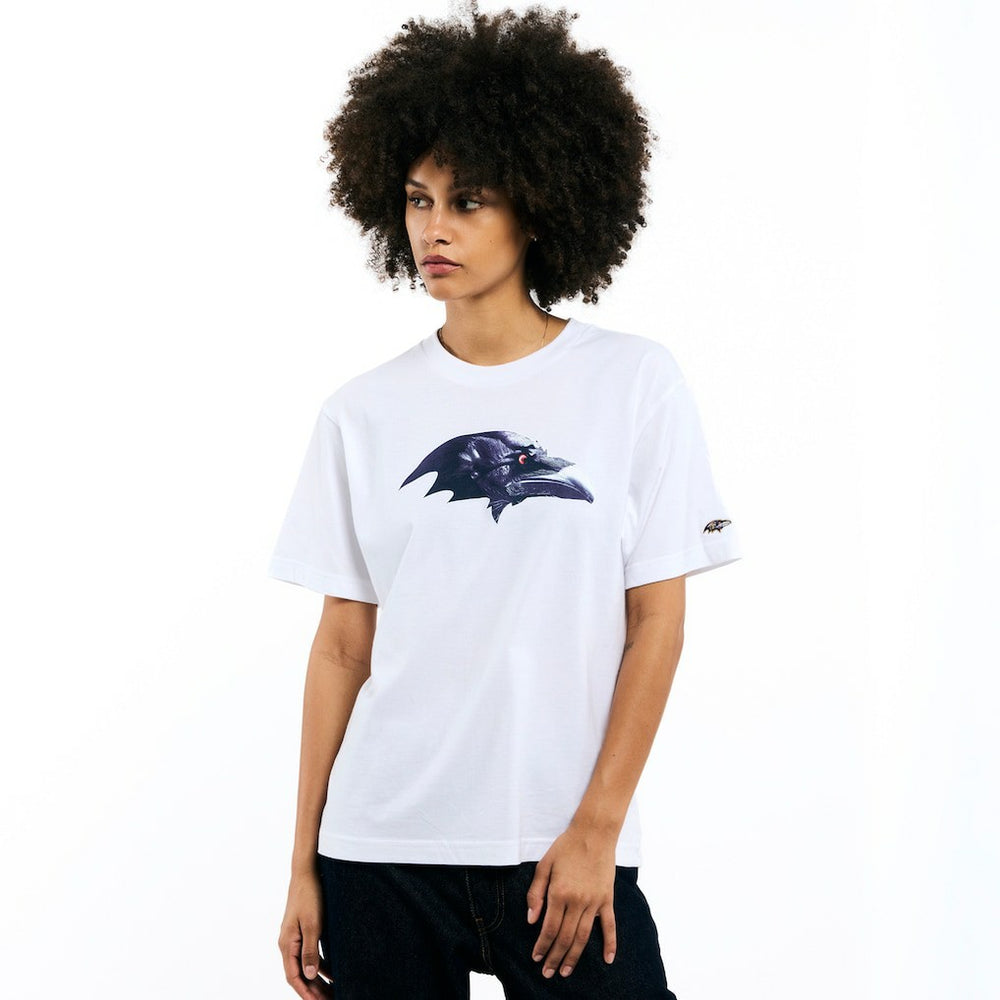 Baltimore Ravens Golf Wang Unisex Cutout T-Shirt White | NFL