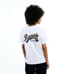 Baltimore Ravens Golf Wang Unisex Cutout T-Shirt White | NFL