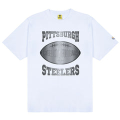 Pittsburgh Steelers Golf Wang Unisex Cutout T-Shirt White | NFL