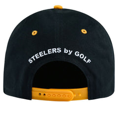 Pittsburgh Steelers Golf Wang Unisex Snapback Hat Black/Gold | NFL
