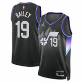 Ace Bailey Utah Jazz Jordan Brand Unisex Swingman Player Jersey Statement Edition Black - NBA