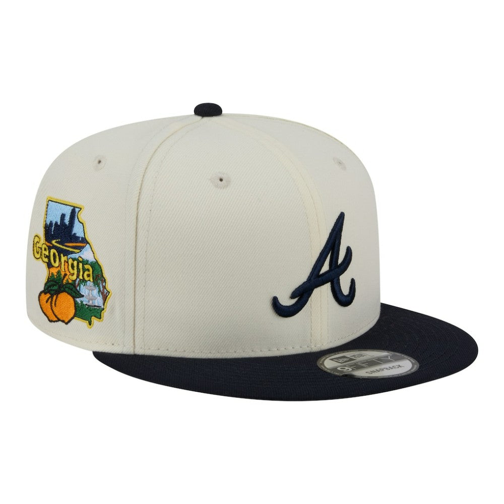 Atlanta Braves New Era Localized 9FIFTY Snapback Hat - MLB