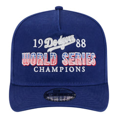 Los Angeles Dodgers New Era 1988 World Series Champions Throwback 9FIFTY A-Frame Snapback Hat - MLB