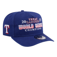 Texas Rangers New Era 2023 World Series Champions Historic 9FIFTY A-Frame Snapback Hat - MLB