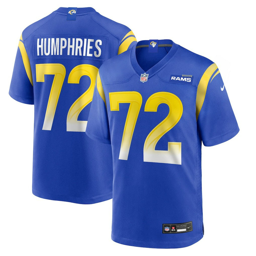 D.J. Humphries Los Angeles Rams Team Game Jersey Royal | Nike for Sale