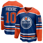 Trent Frederic Edmonton Oilers Fanatics Home Breakaway Jersey - Royal - NHL