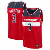 CJ McCollum Washington Wizards Fast Break Replica Player Jersey Icon Edition Red - NBA
