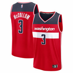CJ McCollum Washington Wizards Youth Fast Break Replica Player Jersey Icon Edition Red - NBA