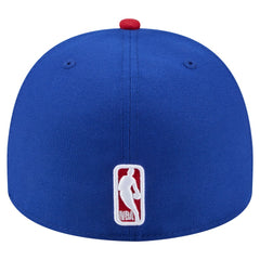 Philadelphia 76ers Injection Cartoon Logo A-Frame 59FIFTY Fitted Hat Blue - NBA