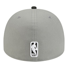 Brooklyn Nets Injection Cartoon Logo A-Frame 59FIFTY Fitted Hat Gray - NBA
