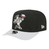San Antonio Spurs Injection Cartoon Logo A-Frame 9FIFTY Adjustable Hat Black - NBA
