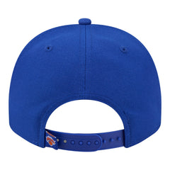 New York Knicks Injection Cartoon Logo A-Frame 9FIFTY Adjustable Hat Blue - NBA