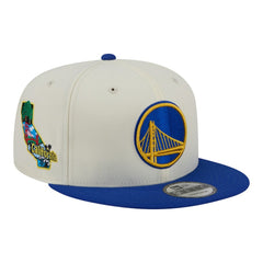 Golden State Warriors Injection Localized 9FIFTY Snapback Hat White - NBA