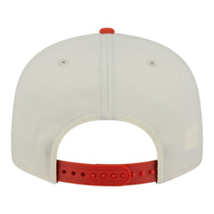 Anaheim Ducks New Era Injection Localized Two-Tone 9FIFTY Snapback Hat - White/Orange - NHL