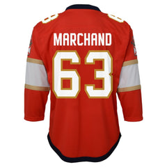 Brad Marchand Florida Panthers Outerstuff Youth Home Replica Jersey - Red - NHL
