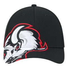 Buffalo Sabres New Era Oversized Logo M-Crown Flex 39THIRTY Hat - Black - NHL