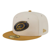 Carolina Hurricanes New Era Colorpack Two-Tone 59FIFTY Fitted Hat - Cream/Tan - NHL