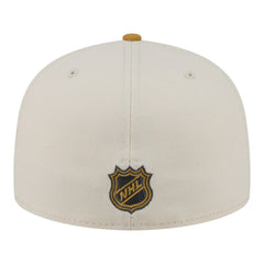 Toronto Maple Leafs New Era Colorpack Two-Tone 59FIFTY Fitted Hat - Cream/Tan - NHL