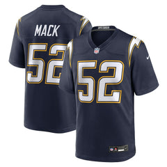 Khalil Mack Los Angeles Chargers Alternate Super Chargers Game Player Jersey Navy | Nike for Sale