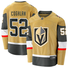 Dylan Coghlan Vegas Golden Knights Fanatics Home Breakaway Jersey - Gold - NHL