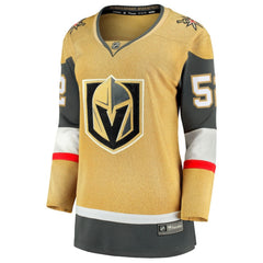 Dylan Coghlan Vegas Golden Knights Fanatics Women's Home Breakaway Jersey - Gold - NHL
