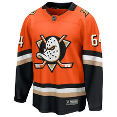 Mikael Granlund Anaheim Ducks Fanatics Home Breakaway Jersey - Orange - NHL