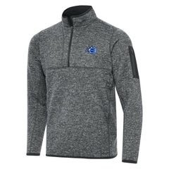 Orlando Magic Antigua New Logo Fortune Quarter-Zip Pullover Jacket Heather Gray - NBA