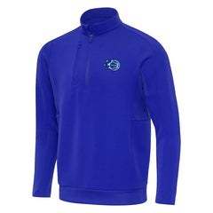 Orlando Magic Antigua New Logo Generation Quarter-Zip Pullover Top Royal - NBA