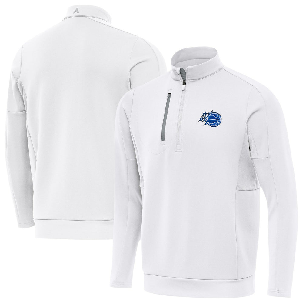 Orlando Magic Antigua New Logo Generation Quarter-Zip Pullover Top White - NBA
