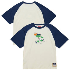 Houston Astros Mitchell & Ness Women's Boyfriend Raglan T-Shirt - MLB