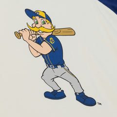 Milwaukee Brewers Mitchell & Ness Women's Boyfriend Raglan T-Shirt - MLB