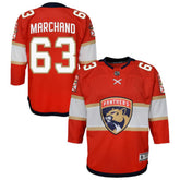 Brad Marchand Florida Panthers Outerstuff Youth Premier Player Jersey - Red - NHL