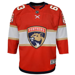 Brad Marchand Florida Panthers Outerstuff Youth Premier Player Jersey - Red - NHL