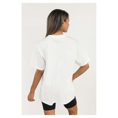 Detroit Lions Gameday Couture Women's Oversized Classic Fierce Focus T-Shirt White | NFL