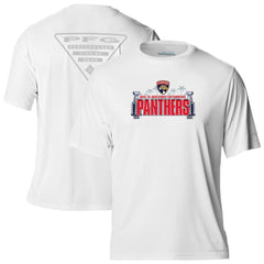 Florida Panthers Columbia Terminal Tackle Back-To-Back Stanley Cup Champions Omni-Shade T-Shirt - White - NHL