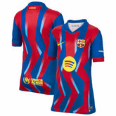 Barcelona Youth 2025/26 Fourth Replica Jersey Blue | Nike Online