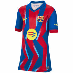 Barcelona Youth 2025/26 Fourth Replica Jersey Blue | Nike Online
