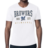 Milwaukee Brewers Starter Distressed Logo T-Shirt - MLB