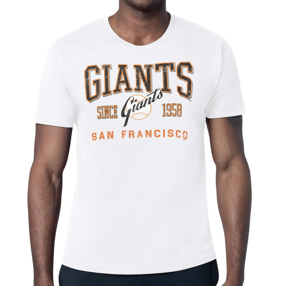 San Francisco Giants Starter Distressed Logo T-Shirt - MLB