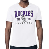 Colorado Rockies Starter Distressed Logo T-Shirt - MLB