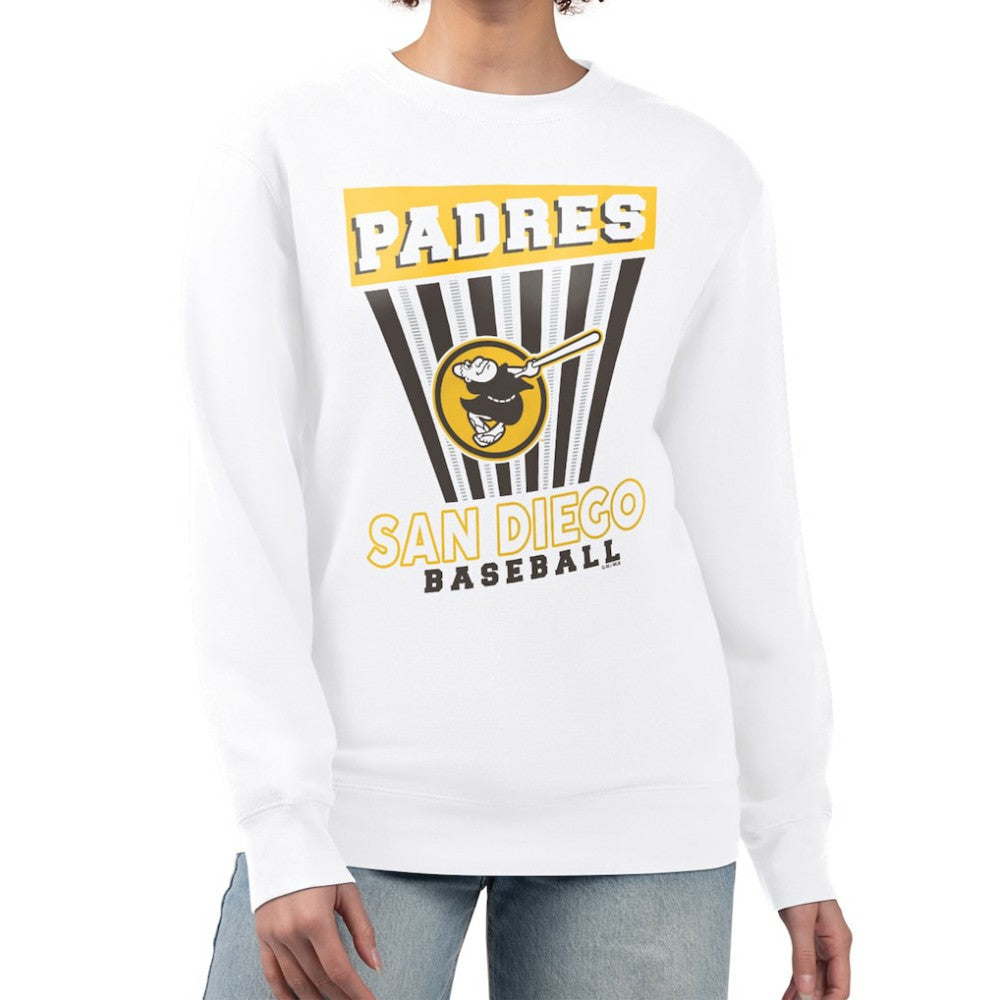 San Diego Padres Starter Women's Poster Print Team Fleece Pullover Sweatshirt - MLB