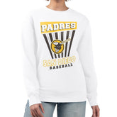 San Diego Padres Starter Women's Poster Print Team Fleece Pullover Sweatshirt - MLB