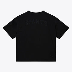 San Francisco Giants Mitchell & Ness Women's Cooperstown Collection Phantom Cropped T-Shirt - MLB