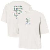 San Francisco Giants '47 Women's Full Bloom Cropped T-Shirt - MLB