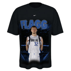 Cooper Flagg Dallas Mavericks Unisex New Faces x New Places T-Shirt Black - NBA